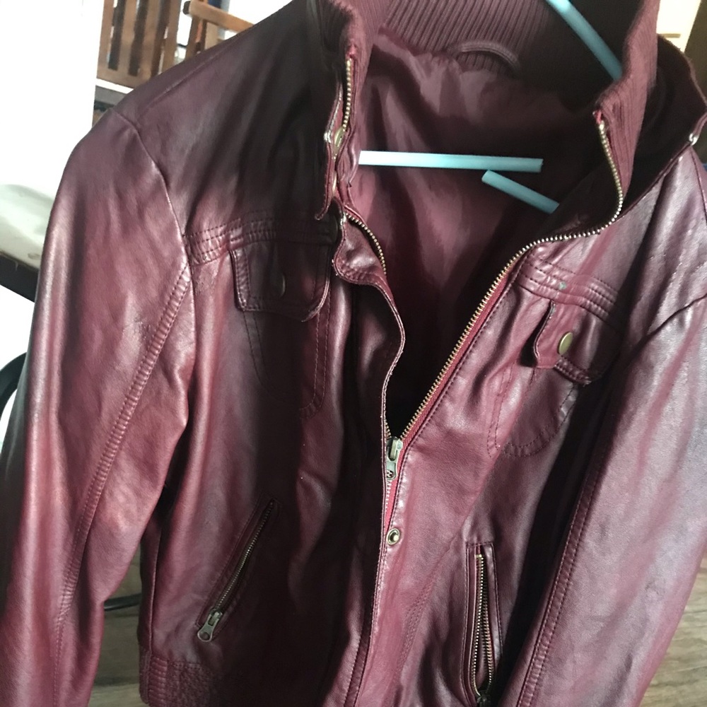 Maroon Jacket
